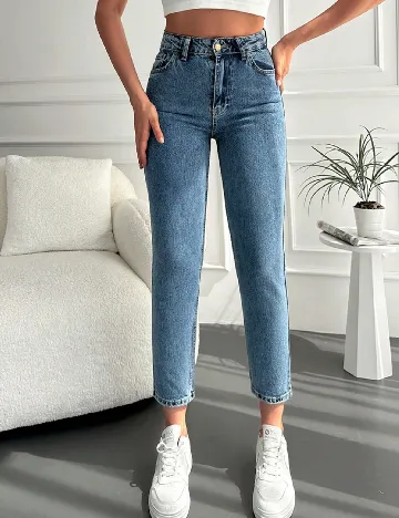 Blugi SHEIN, albastru Albastru