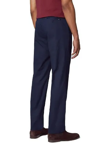 Pantaloni HACKETT, bleumarin inchis Albastru