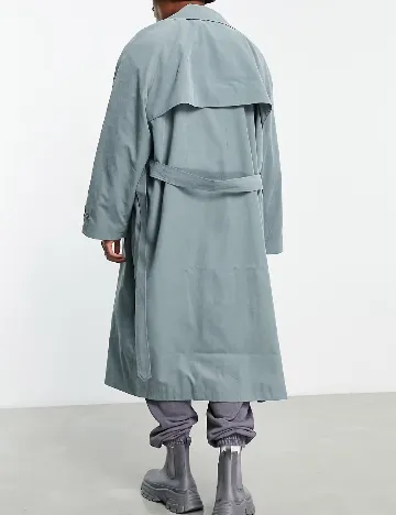 Tricou Oversize ASOS, verde Verde