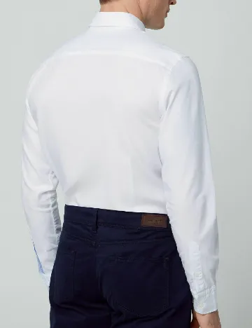 Camasa HACKETT, alb Alb