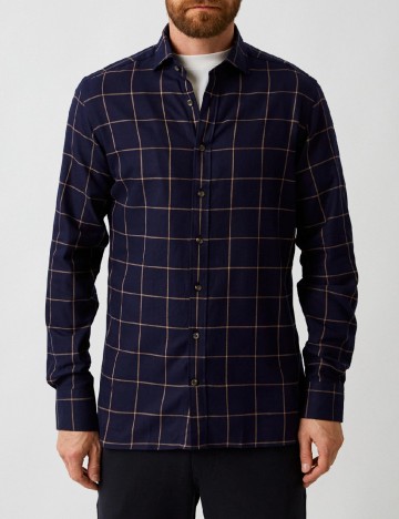 Camasa HACKETT, bleumarin