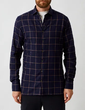 Camasa HACKETT, bleumarin Albastru
