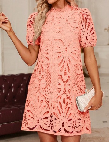 Rochie scurta SHEIN, roz
