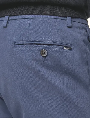 Pantaloni HACKETT, albastru Albastru