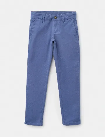 Pantaloni HACKETT, albastru Albastru