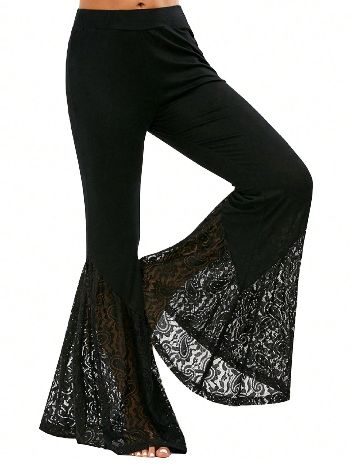 Pantaloni SHEIN, negru