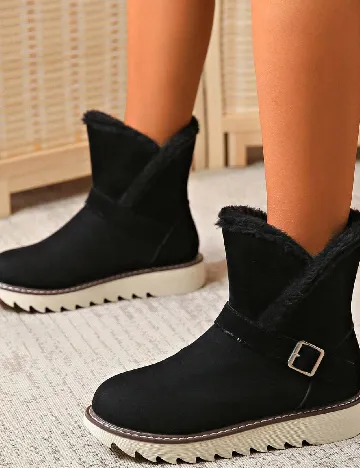 Ghete SHEIN, negru Negru