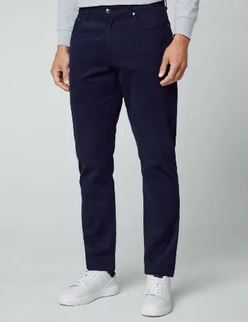 Pantaloni HACKETT, bleumarin Albastru