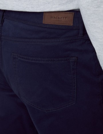 Pantaloni HACKETT, bleumarin