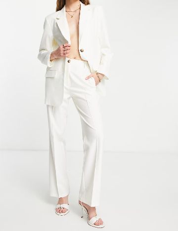 Pantaloni ASOS, ecru