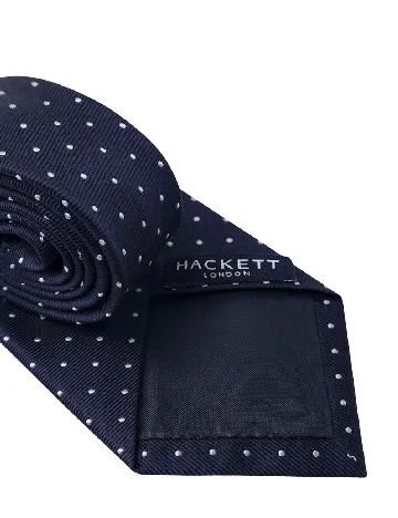 Cravata HACKETT, bleumarin inchis Albastru