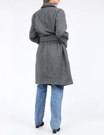 Palton Vero Moda, gri inchis Gri