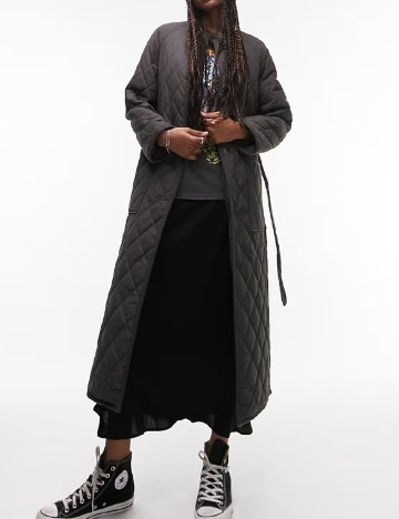 Geaca Top Shop, gri