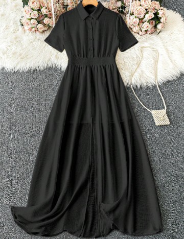 Rochie lunga SHEIN, negru