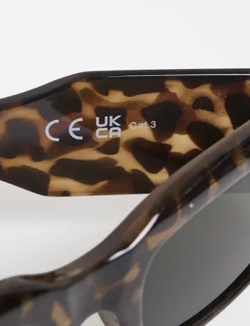 Ochelari de soare Part Two, animal print Animal print