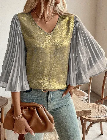 Bluza SHEIN, auriu Galben
