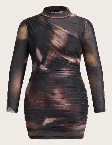 Rochie scurta SHEIN CURVE, mix culori Mix culori