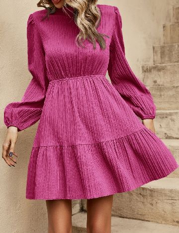 Rochie scurta SHEIN, roz