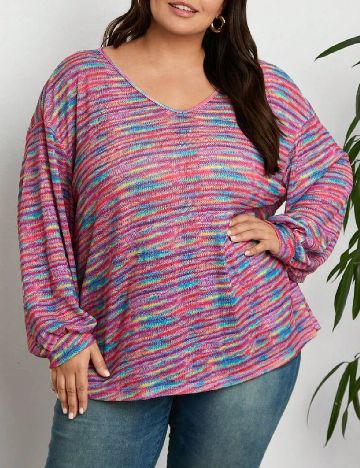 Bluza SHEIN CURVE, mix culori