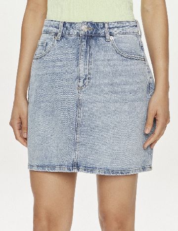 Fusta Vero Moda, albastru