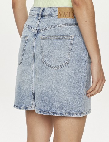 Fusta Vero Moda, albastru