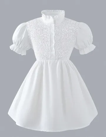 Bluza Shein Kids, alb Alb