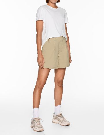 Pantaloni scurti Oysho, bej