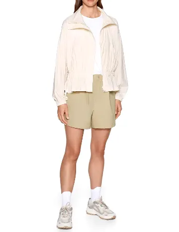 Pantaloni scurti Oysho, bej Crem