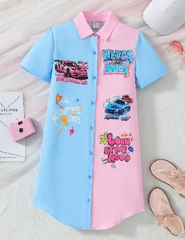 Rochie Shein Kids, mix culori Mix culori