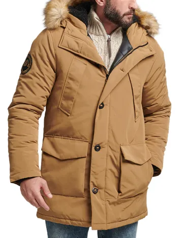 Geaca Super Dry, maro Maro