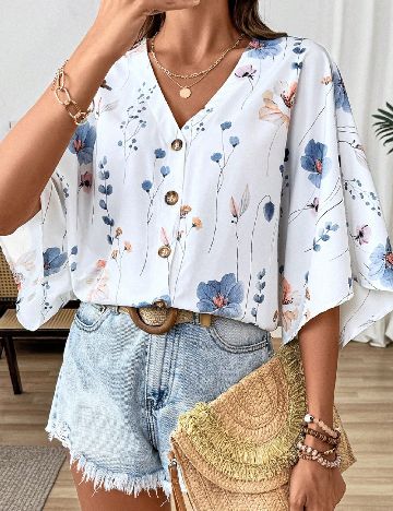 Bluza SHEIN, alb