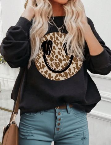 Bluza SHEIN, negru