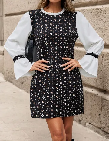 Rochie scurta SHEIN, negru Negru