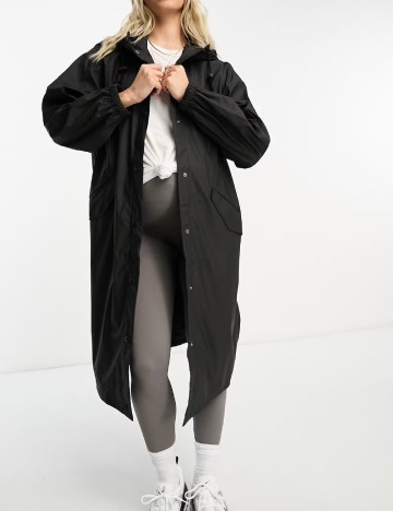 Pelerina de ploaie Asos Maternity, negru