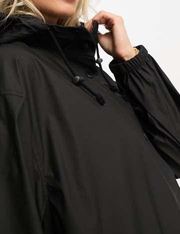 Pelerina de ploaie Asos Maternity, negru