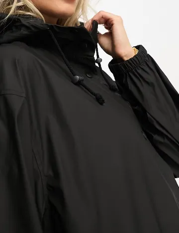 Pelerina de ploaie Asos Maternity, negru Negru