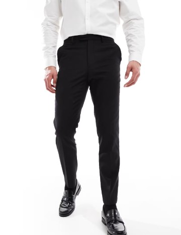 Pantaloni French Connection, negru