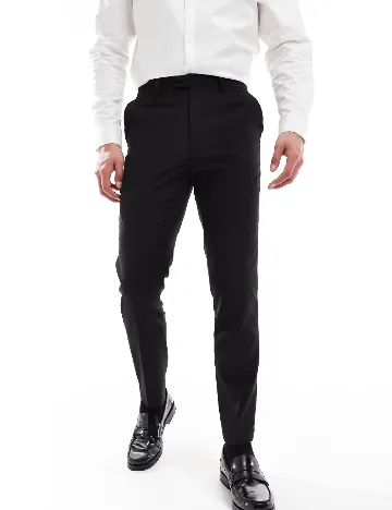 Pantaloni French Connection, negru Negru