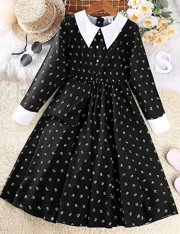 Rochie Shein Kids, negru Negru