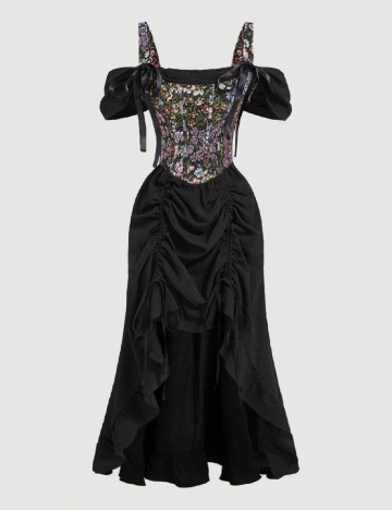Rochie lunga SHEIN, negru