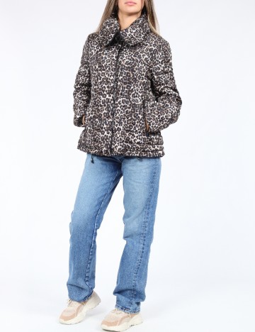 Geaca Piazza Italia, animal print