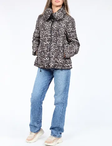 Geaca Piazza Italia, animal print Animal print