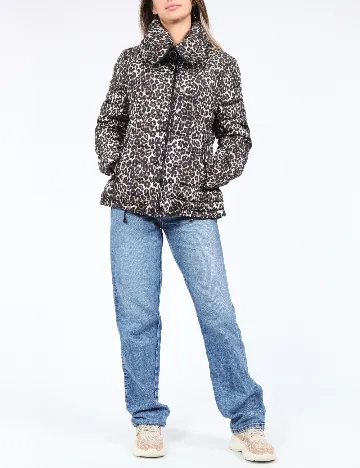 Geaca Piazza Italia, animal print Animal print