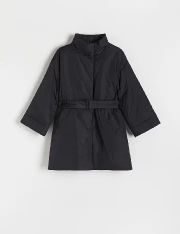 Geaca Reserved, negru Negru