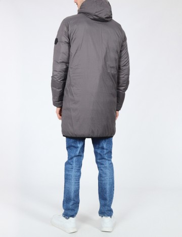 Geaca reversibila House Brand, negru/gri