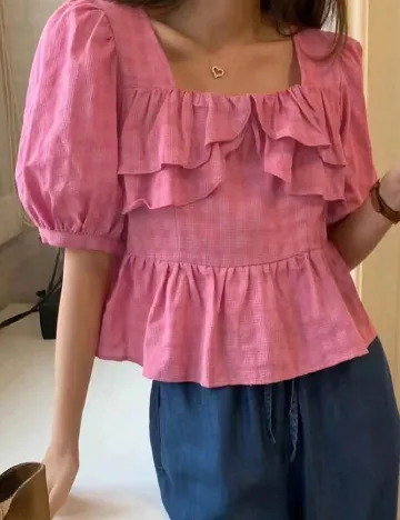 Bluza Dazy, roz Roz