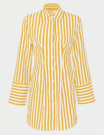 Rochie scurta SHEIN, galben