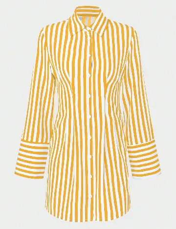 Rochie scurta SHEIN, galben Galben