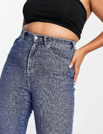 Blugi DRDENIM Plus Size, albastru Albastru