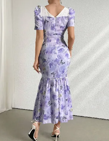 Rochie lunga SHEIN, lila Mov